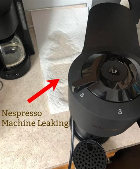 nespresso leaking water|How To Fix A Nespresso Machine That Is Leaking。